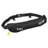Manual Inflatable Belt Pack for Adults PFD Black CO2 Cylinder Not Included