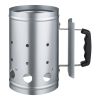 Charcoal Chimney Starter, 4 lbs Large Capacity Coal Fireplace, Heavy Duty BBQ Steel Chimney Starter for Charcoal Grill and Barbecues