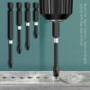 4PCS/SET Strong Magnetic Head Cross High Hardness Flashlight Drill Screw Electric Driver 65 70 90 150