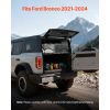 Rear Trunk Cargo Rack, for 2021-2024 Ford Bronco, 300 lbs Capacity, Carbon Steel Basket Tray Interior Storage Luggage Carrier with Net