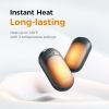 Magnetic Hand Warmers Rechargeable 2 Pack, Electric Handwarmers, Smart Heating , 3-Settings,Portable Heater, Ultra Slim Pocket, Hunting Essentials