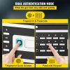 Safe Box, 1.7 CU.FT Fingerprint Safe Box for Money with 2 Keys & Digital Keypad, Q235 Steel Safe Box for Storing Cash, Jewelry, Pistols, Documents