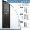 Home Rifle and Pistols Gun Safe with LED Light and Alarm System,Biometric Fingerprint Rifle Safe,Quick Access 4-5 Rifle