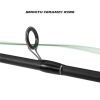 multi-purpose casting and spinning rod, carbon fiber design, with guide ring, ergonomic handle, suitable for seawater, light and sensitive