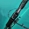 Lure Fishing Rod 180 Cm/6 Ft Carbon Fiber Casting Spinning Rod 2 Section Pole Bass