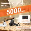 USB Super Bright Rechargeable Spotlight Flashlight 200,000LM Searchlight