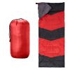 Lightweight Sleeping Bag for Backpacking, Hiking, Waterproof Compact Envelope Sleeping Bag for Cold & Warm Weather, Red