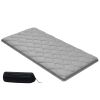 Japanese Tatami Mat, Twin Size Foldable Japanese Tatami Mattress, Futon Mattress with Storage Bag & Fastener, 9-Layer Floor Mat for Sleeping