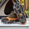 Universal Anti-slip Grip Spikes, 2025 Upgraded Universal Anti-slip Spikes for Ice Skates And Boots, with 19 Steel Spikes, Ice And Snow Grip Spikes