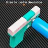 Outdoor creative lighters, portable windproof flashlight lighters, fun lighters, butane gas lighters, adjustable flame lighters, suitable for camping