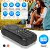 Portable Solar Charger 49800mAh Power Bank External Battery Pack 22.5W PD Fast Charging Built in 4 Cables 15W Wireless Charging LED Flashlight for Cam