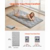 Japanese Tatami Mat, Twin Size Foldable Japanese Tatami Mattress, Futon Mattress with Storage Bag & Fastener, 9-Layer Floor Mat for Sleeping